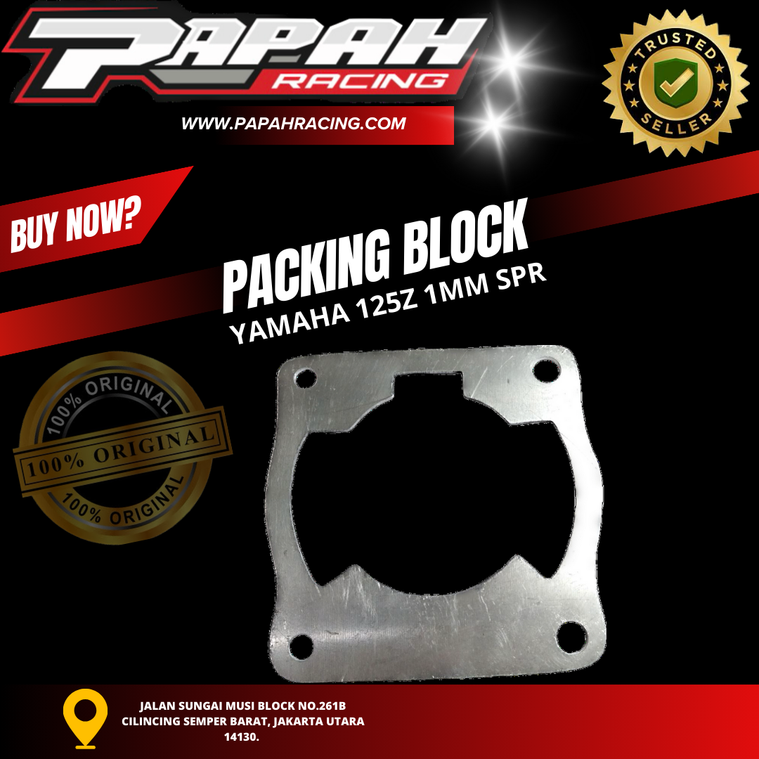 PAKING BLOK YAMAHA 125Z 1MM SPR